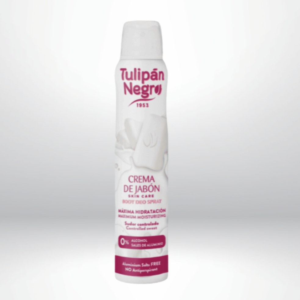 Déodorant Spray Tulipan Negro Crème De Savon 200ML