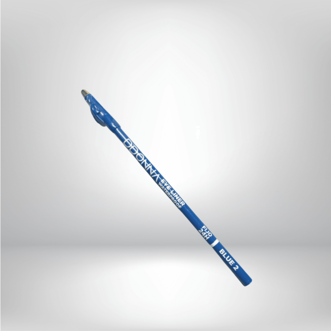 EyeLiner waterproof + taille crayon DDONNA Blue 2