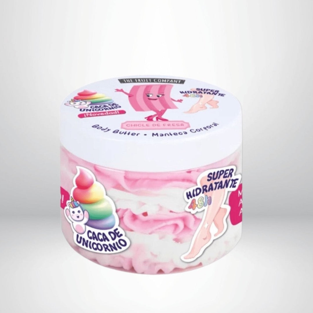 Beurre Corporel chewing gum fraise the Fruit Company - Iriscosmetics
