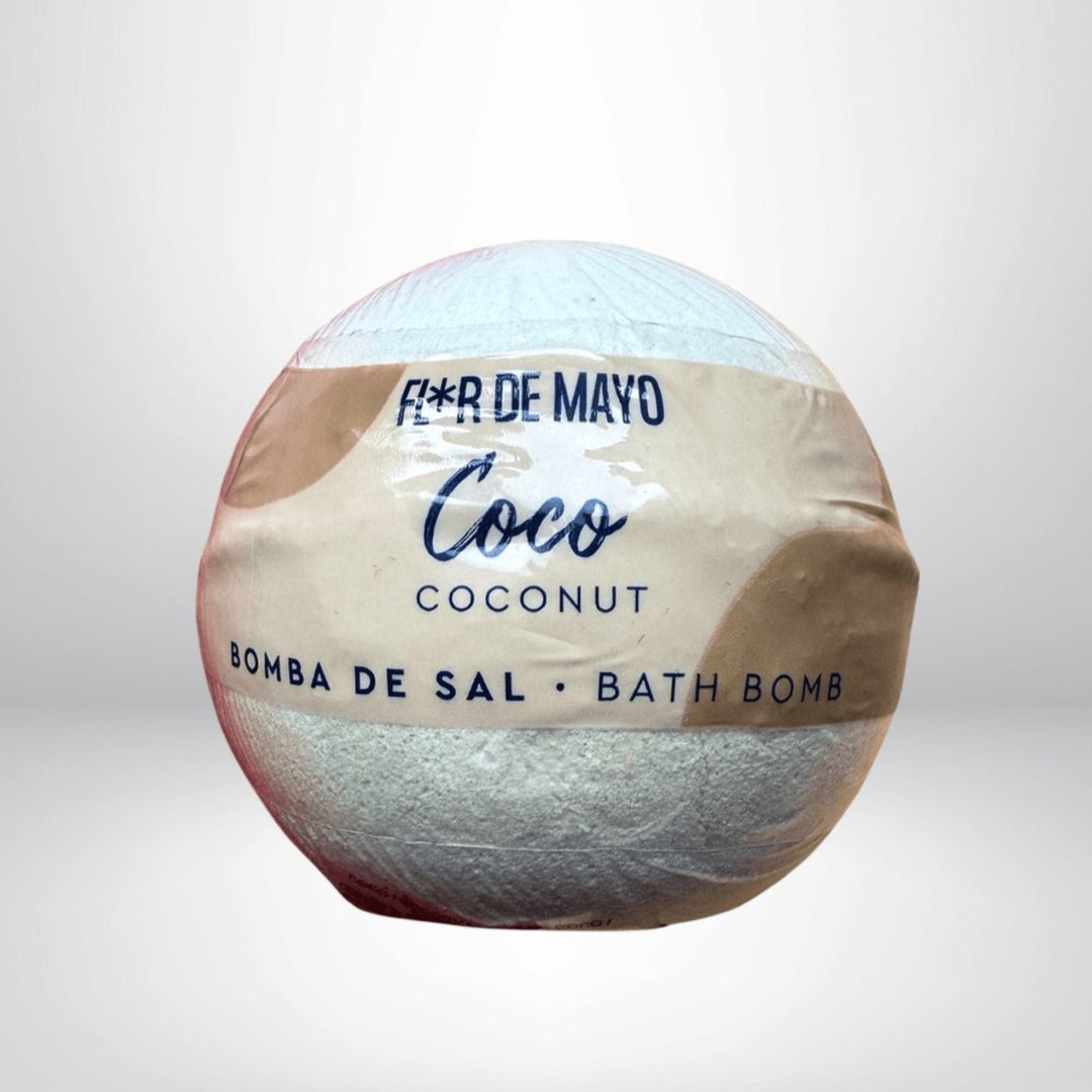 Bombe de bain à la Coco Flor de Mayo 250gr - Iriscosmetics